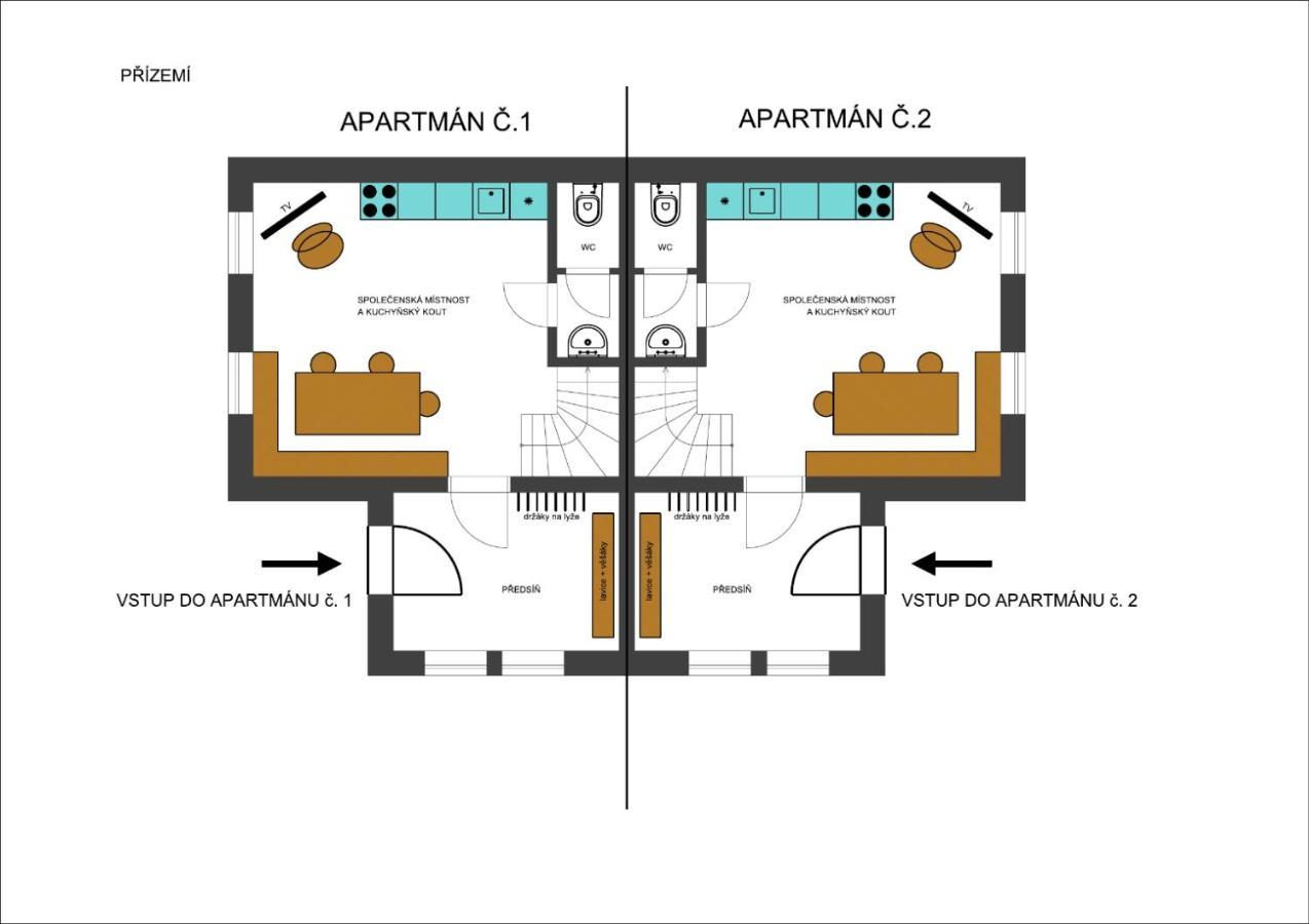 Apartmany Fiserka Rokytnice nad Jizerou Eksteriør bilde